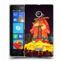 Дизайнерский пластиковый чехол для Microsoft Lumia 435