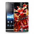 Дизайнерский пластиковый чехол для Sony Xperia S