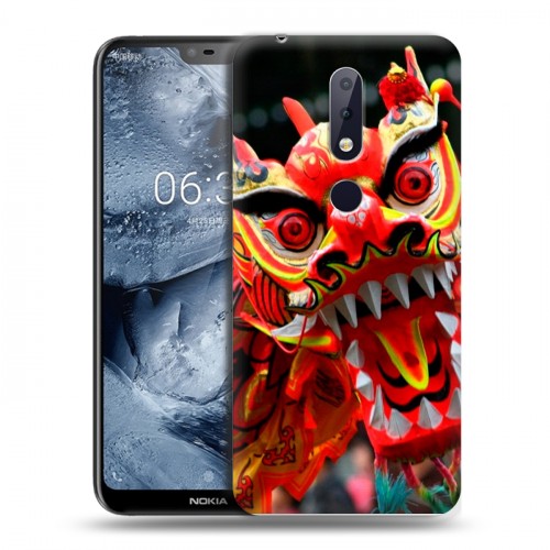 Дизайнерский пластиковый чехол для Nokia 6.1 Plus