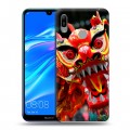 Дизайнерский пластиковый чехол для Huawei Y6 (2019)