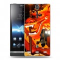 Дизайнерский пластиковый чехол для Sony Xperia S