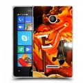 Дизайнерский пластиковый чехол для Microsoft Lumia 435