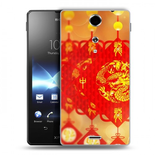 Дизайнерский пластиковый чехол для Sony Xperia TX