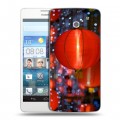 Дизайнерский пластиковый чехол для Huawei Ascend D2