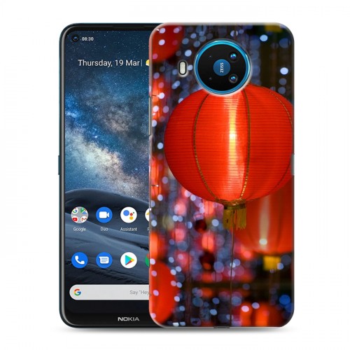 Дизайнерский силиконовый чехол для Nokia 8.3