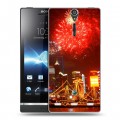 Дизайнерский пластиковый чехол для Sony Xperia S