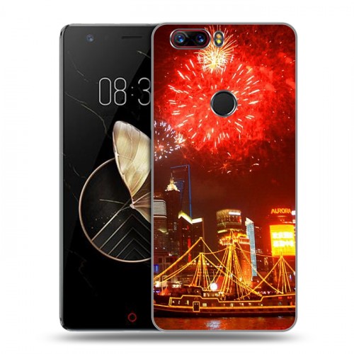 Дизайнерский пластиковый чехол для ZTE Nubia Z17