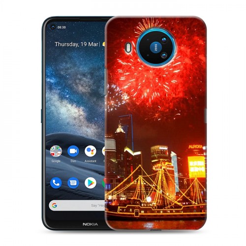 Дизайнерский силиконовый чехол для Nokia 8.3