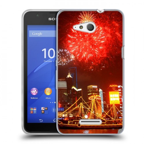 Дизайнерский пластиковый чехол для Sony Xperia E4g