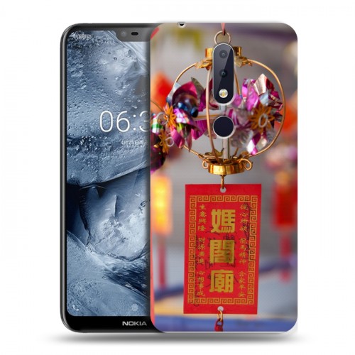 Дизайнерский силиконовый чехол для Nokia 6.1 Plus