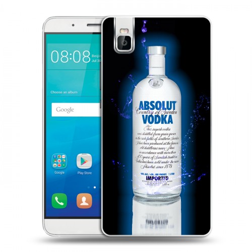 Дизайнерский пластиковый чехол для Huawei ShotX Absolut