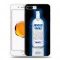 Дизайнерский пластиковый чехол для Iphone 7 Plus / 8 Plus Absolut