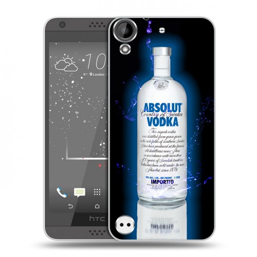 Дизайнерский пластиковый чехол для HTC Desire 530 Absolut