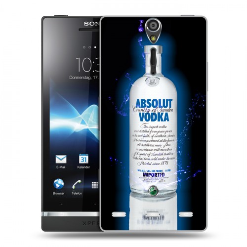 Дизайнерский пластиковый чехол для Sony Xperia S Absolut