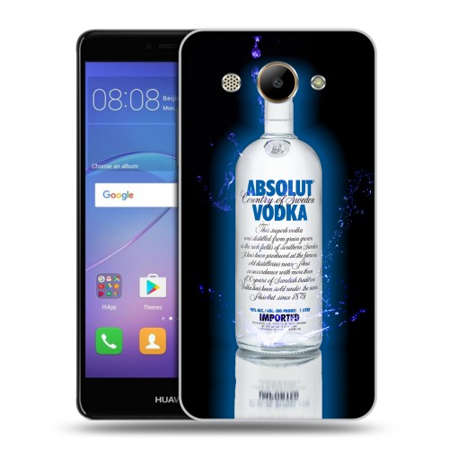 Дизайнерский пластиковый чехол для Huawei Y3 (2017) Absolut