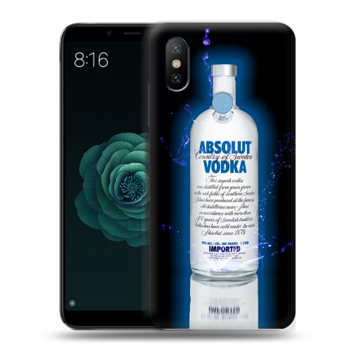 Дизайнерский силиконовый чехол для Xiaomi Mi A2 Absolut