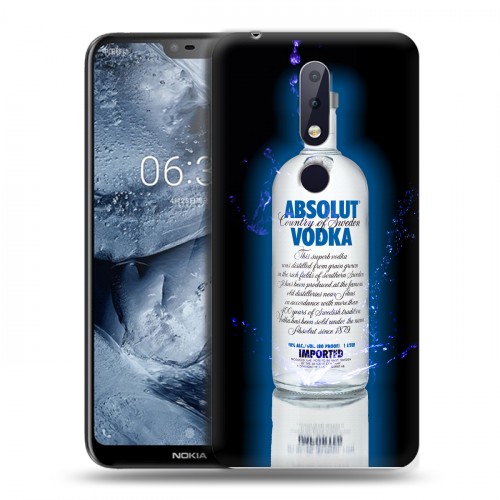 Дизайнерский силиконовый чехол для Nokia 6.1 Plus Absolut