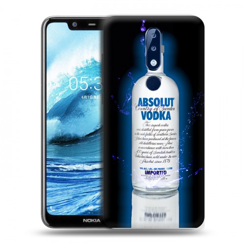 Дизайнерский силиконовый чехол для Nokia 5.1 Plus Absolut