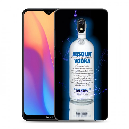 Дизайнерский силиконовый с усиленными углами чехол для Xiaomi RedMi 8A Absolut