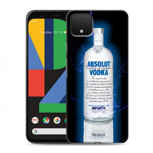 Дизайнерский пластиковый чехол для Google Pixel 4 Absolut