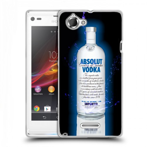 Дизайнерский пластиковый чехол для Sony Xperia L Absolut