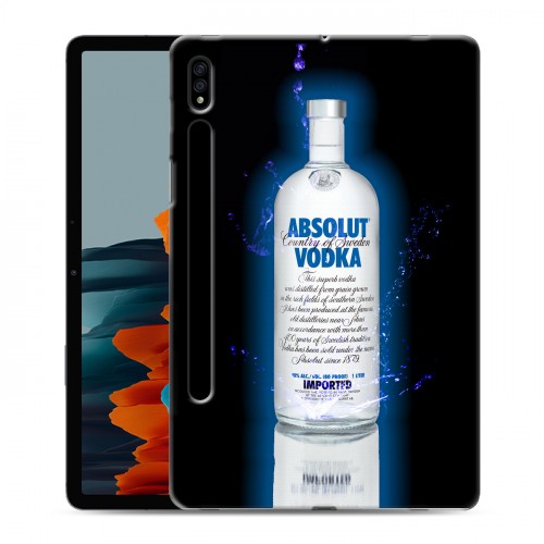 Дизайнерский силиконовый чехол для Samsung Galaxy Tab S7 Absolut