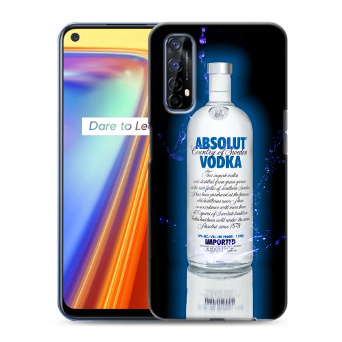 Дизайнерский силиконовый с усиленными углами чехол для Realme 7 Absolut