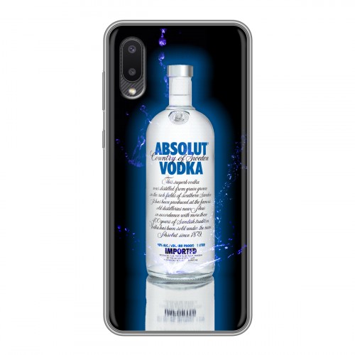 Дизайнерский пластиковый чехол для Samsung Galaxy A02 Absolut