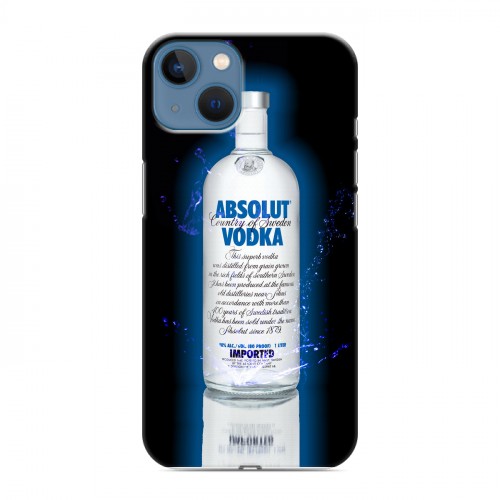 Дизайнерский силиконовый чехол для Iphone 13 Absolut