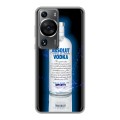 Дизайнерский силиконовый с усиленными углами чехол для Huawei P60 Absolut