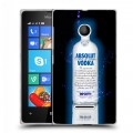 Дизайнерский пластиковый чехол для Microsoft Lumia 435 Absolut