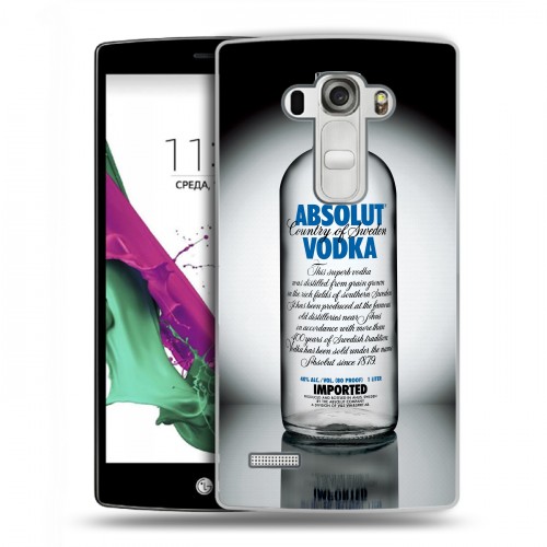 Дизайнерский пластиковый чехол для LG G4 S Absolut