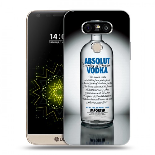 Дизайнерский пластиковый чехол для LG G5 Absolut