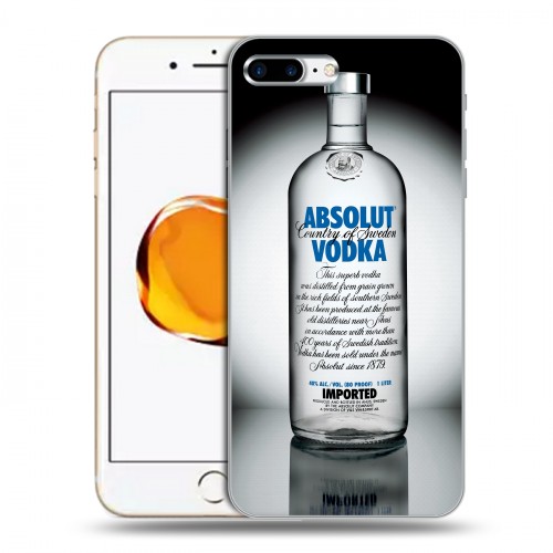 Дизайнерский пластиковый чехол для Iphone 7 Plus / 8 Plus Absolut