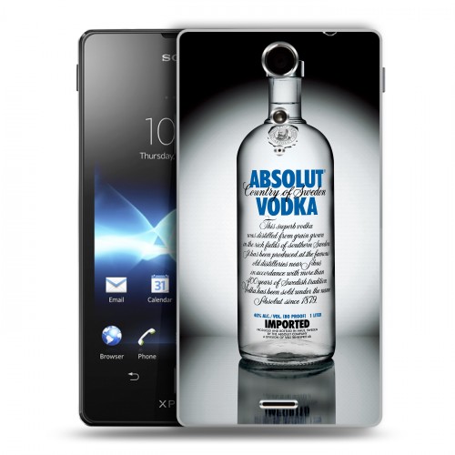 Дизайнерский пластиковый чехол для Sony Xperia TX Absolut