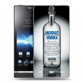 Дизайнерский пластиковый чехол для Sony Xperia S Absolut