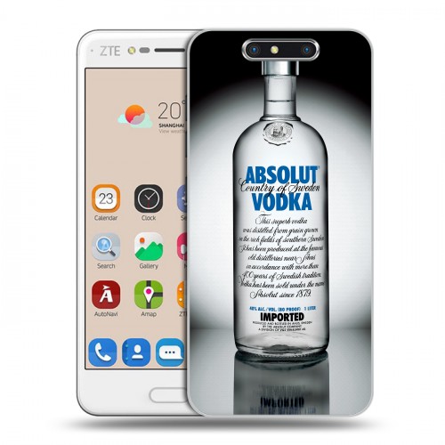 Дизайнерский пластиковый чехол для ZTE Blade V8 Absolut