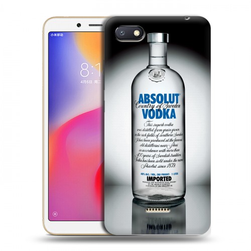 Дизайнерский пластиковый чехол для Xiaomi RedMi 6A Absolut