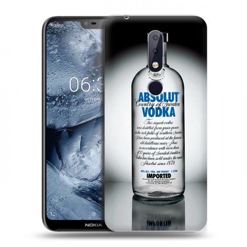 Дизайнерский пластиковый чехол для Nokia 6.1 Plus Absolut