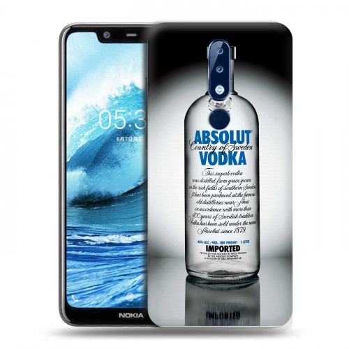 Дизайнерский силиконовый чехол для Nokia 5.1 Plus Absolut