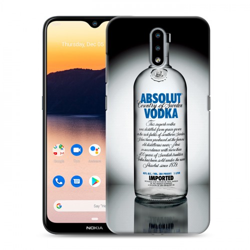 Дизайнерский пластиковый чехол для Nokia 2.3 Absolut