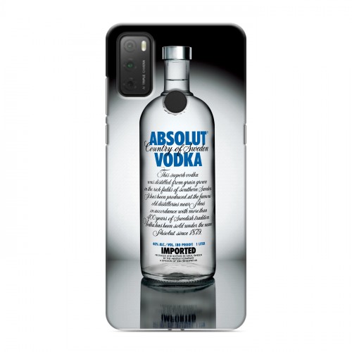 Дизайнерский силиконовый чехол для Alcatel 3L (2021) Absolut