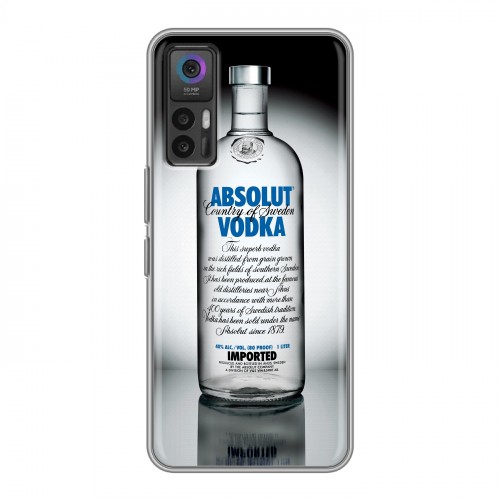 Дизайнерский силиконовый чехол для TCL 30 Absolut