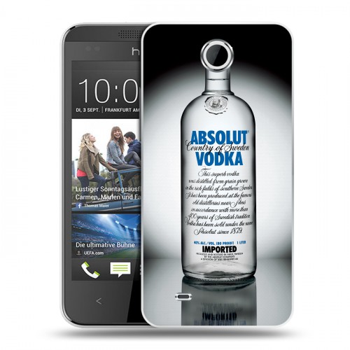 Дизайнерский пластиковый чехол для HTC Desire 300 Absolut