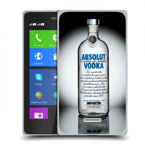 Дизайнерский силиконовый чехол для Nokia XL Absolut