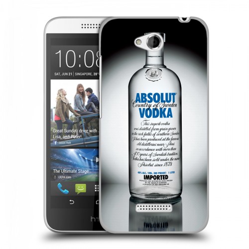 Дизайнерский пластиковый чехол для HTC Desire 616 Absolut