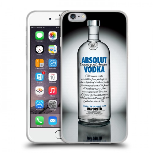 Дизайнерский силиконовый чехол для Iphone 6 Plus/6s Plus Absolut