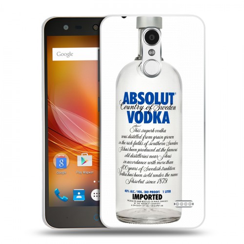 Дизайнерский пластиковый чехол для ZTE Blade X5 Absolut