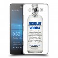 Дизайнерский пластиковый чехол для Microsoft Lumia 950 Absolut