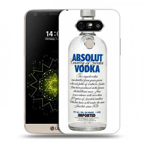 Дизайнерский пластиковый чехол для LG G5 Absolut